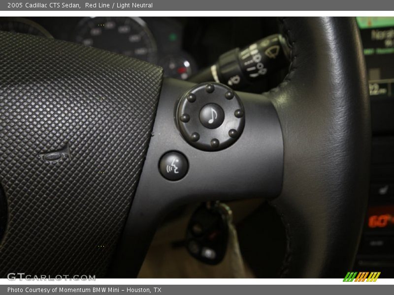 Red Line / Light Neutral 2005 Cadillac CTS Sedan