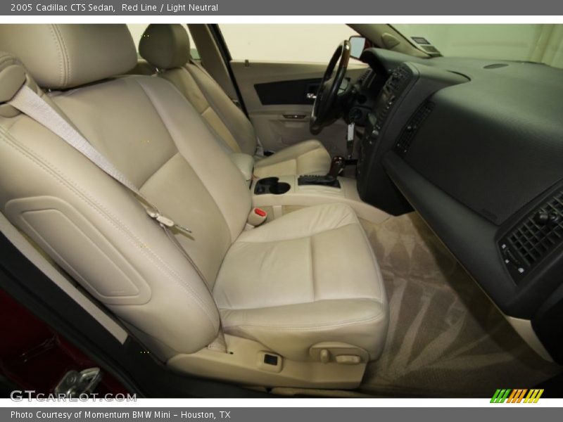 Red Line / Light Neutral 2005 Cadillac CTS Sedan