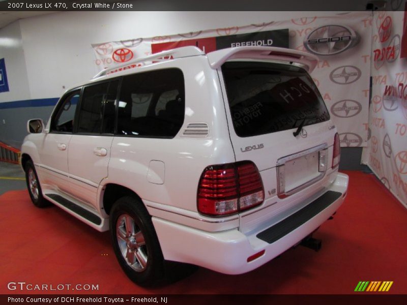 Crystal White / Stone 2007 Lexus LX 470