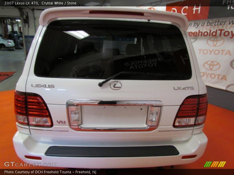 Crystal White / Stone 2007 Lexus LX 470