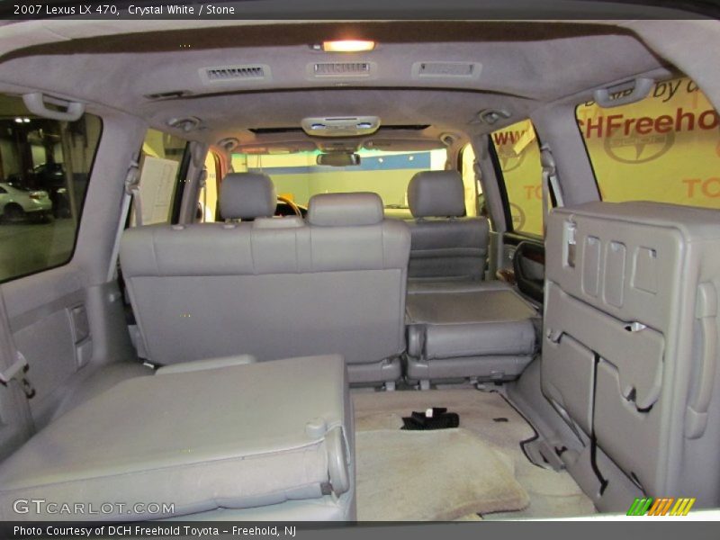 Crystal White / Stone 2007 Lexus LX 470