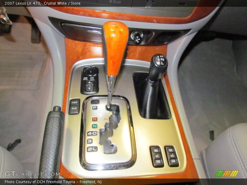 Crystal White / Stone 2007 Lexus LX 470