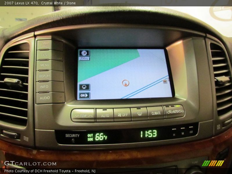 Crystal White / Stone 2007 Lexus LX 470