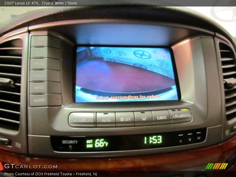 Crystal White / Stone 2007 Lexus LX 470