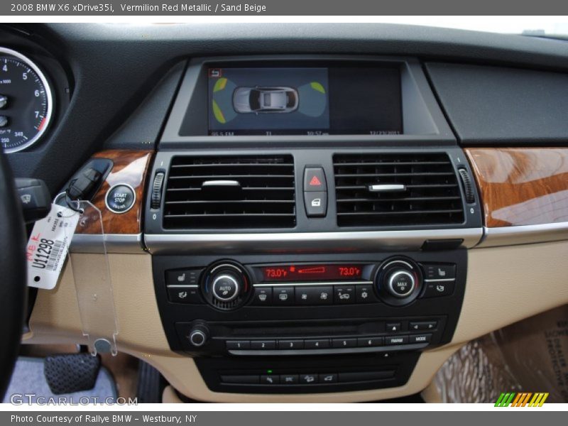 Vermilion Red Metallic / Sand Beige 2008 BMW X6 xDrive35i