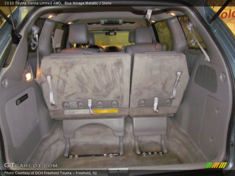 Blue Mirage Metallic / Stone 2010 Toyota Sienna Limited AWD