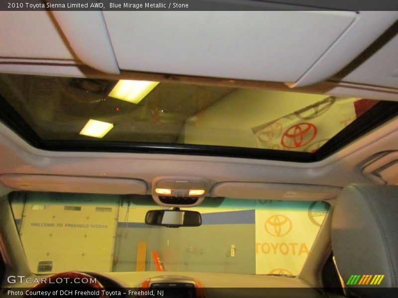 Blue Mirage Metallic / Stone 2010 Toyota Sienna Limited AWD