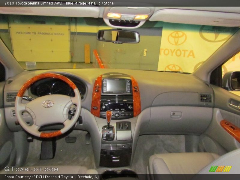 Blue Mirage Metallic / Stone 2010 Toyota Sienna Limited AWD