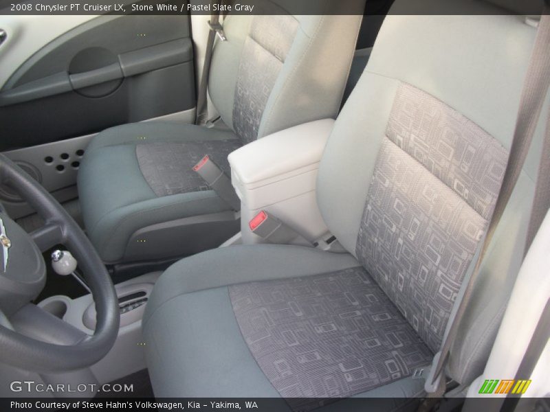 Stone White / Pastel Slate Gray 2008 Chrysler PT Cruiser LX
