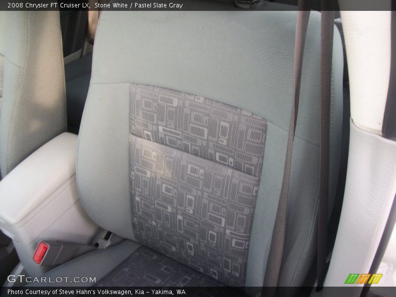 Stone White / Pastel Slate Gray 2008 Chrysler PT Cruiser LX