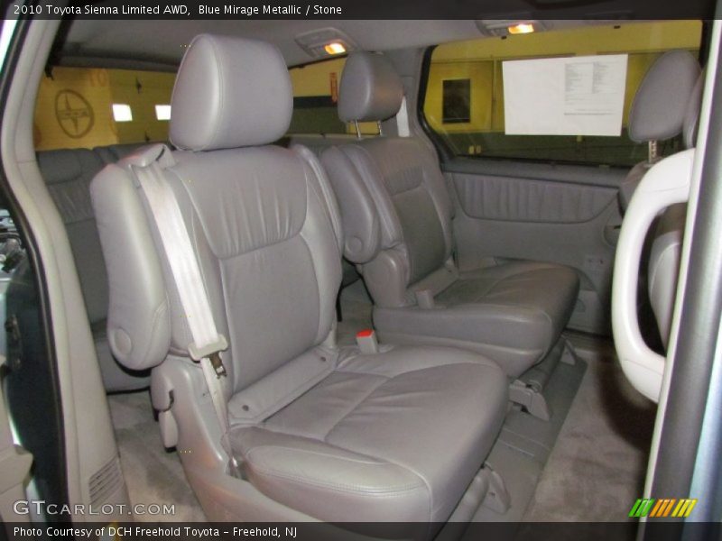 Blue Mirage Metallic / Stone 2010 Toyota Sienna Limited AWD