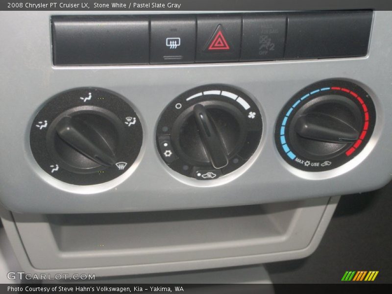 Stone White / Pastel Slate Gray 2008 Chrysler PT Cruiser LX
