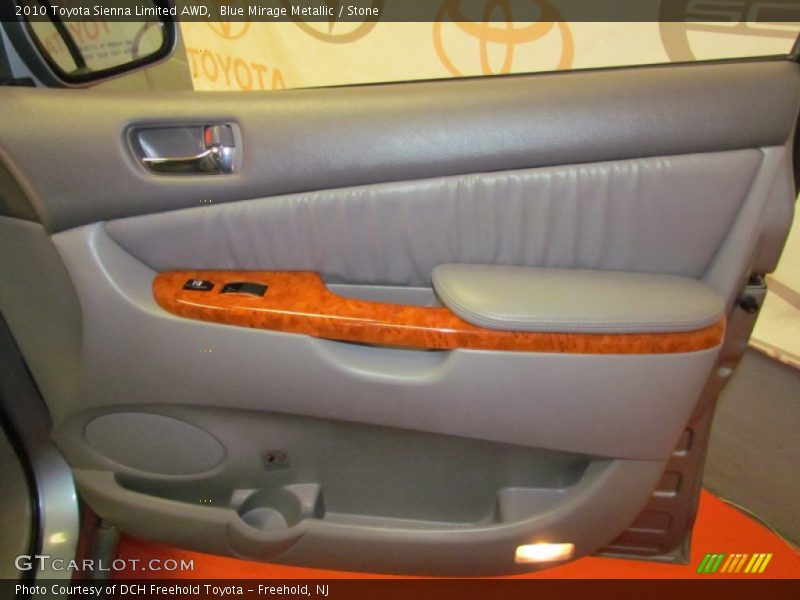 Blue Mirage Metallic / Stone 2010 Toyota Sienna Limited AWD