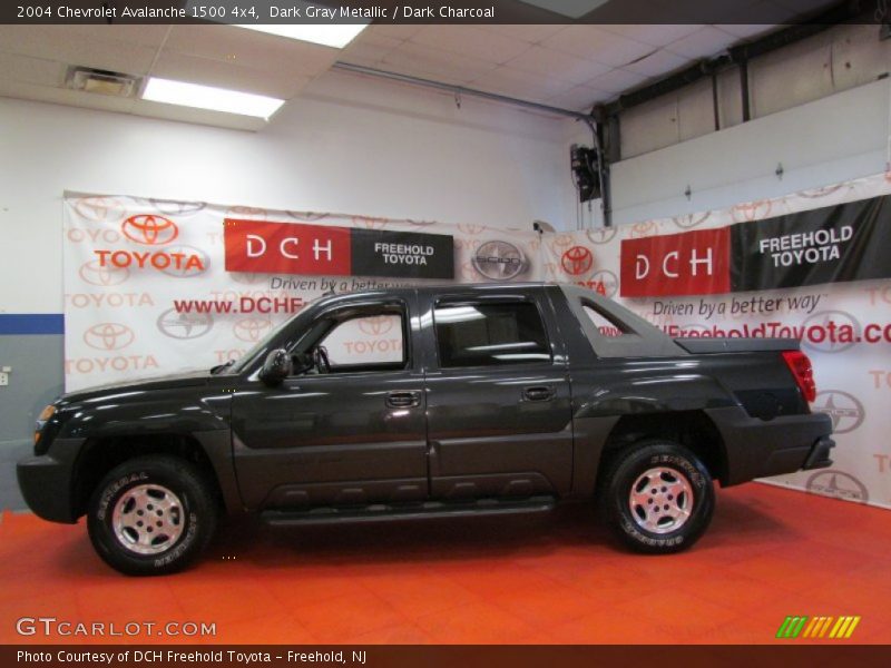 Dark Gray Metallic / Dark Charcoal 2004 Chevrolet Avalanche 1500 4x4