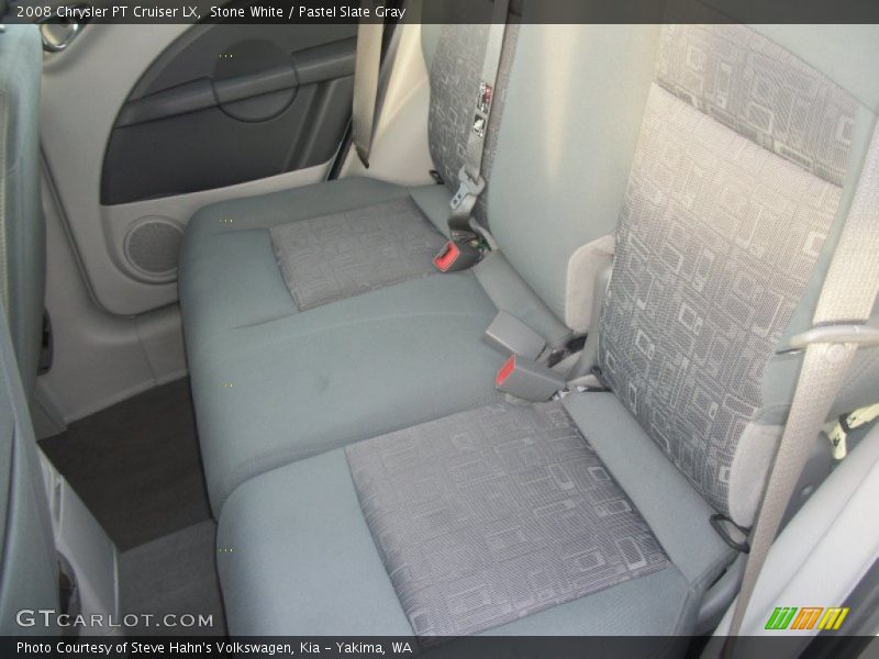 Stone White / Pastel Slate Gray 2008 Chrysler PT Cruiser LX