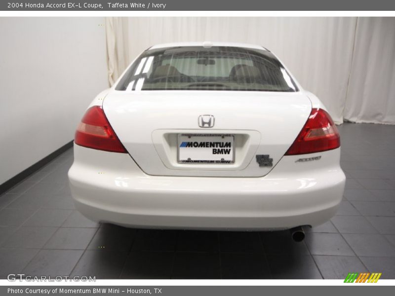 Taffeta White / Ivory 2004 Honda Accord EX-L Coupe