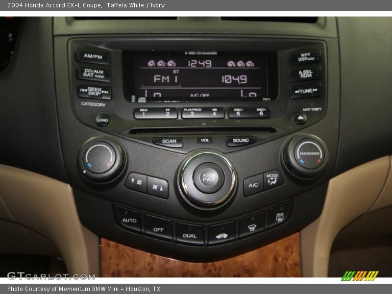 Taffeta White / Ivory 2004 Honda Accord EX-L Coupe