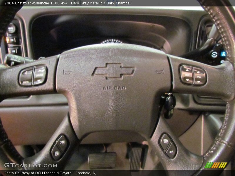 Dark Gray Metallic / Dark Charcoal 2004 Chevrolet Avalanche 1500 4x4