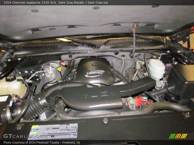 Dark Gray Metallic / Dark Charcoal 2004 Chevrolet Avalanche 1500 4x4