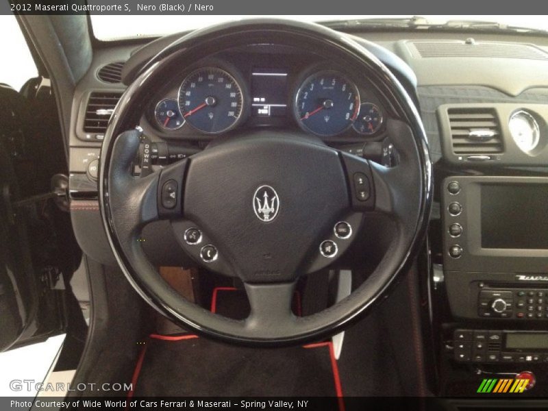  2012 Quattroporte S Steering Wheel