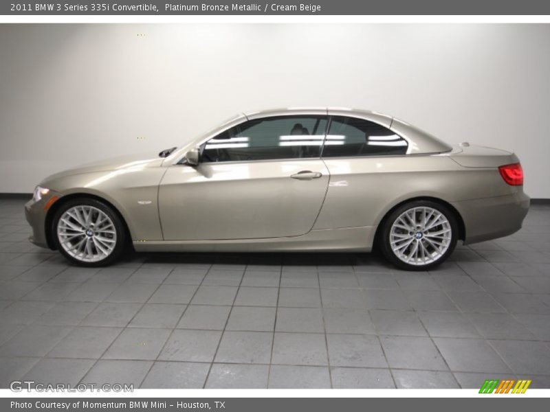  2011 3 Series 335i Convertible Platinum Bronze Metallic