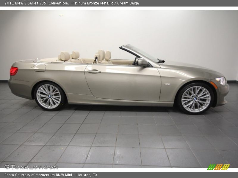  2011 3 Series 335i Convertible Platinum Bronze Metallic