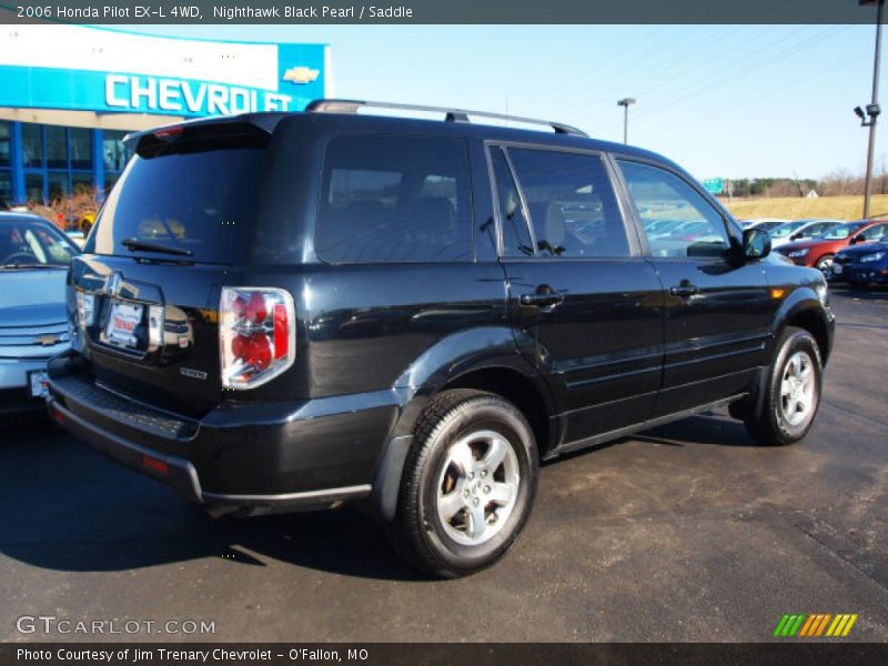 Nighthawk Black Pearl / Saddle 2006 Honda Pilot EX-L 4WD