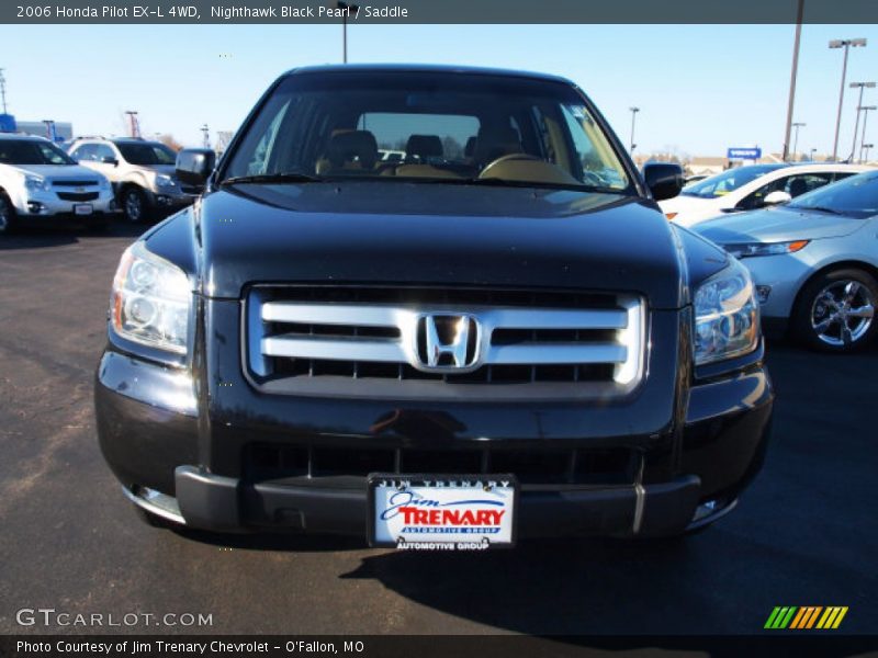 Nighthawk Black Pearl / Saddle 2006 Honda Pilot EX-L 4WD