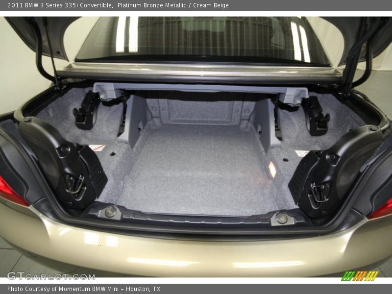  2011 3 Series 335i Convertible Trunk