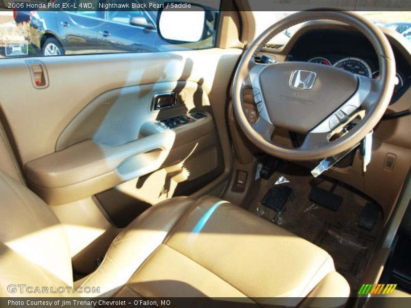 Nighthawk Black Pearl / Saddle 2006 Honda Pilot EX-L 4WD