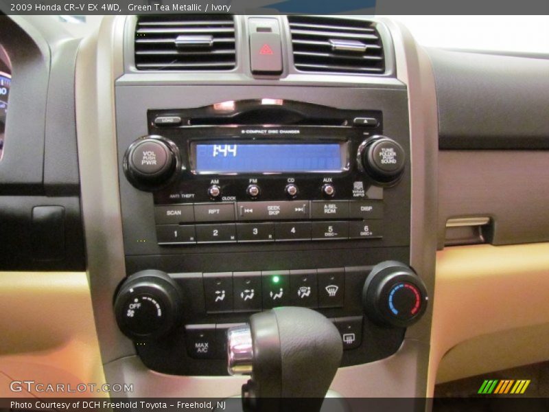 Green Tea Metallic / Ivory 2009 Honda CR-V EX 4WD
