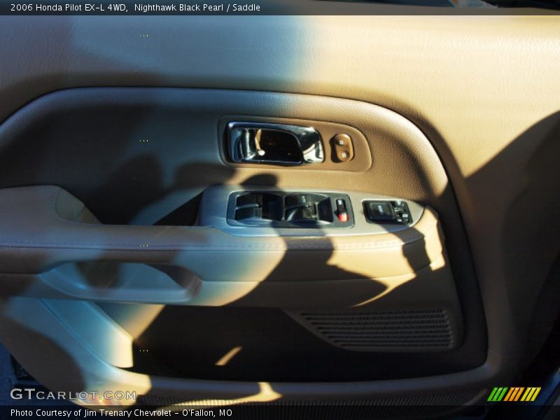 Nighthawk Black Pearl / Saddle 2006 Honda Pilot EX-L 4WD