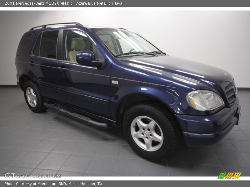 Azure Blue Metallic / Java 2001 Mercedes-Benz ML 320 4Matic