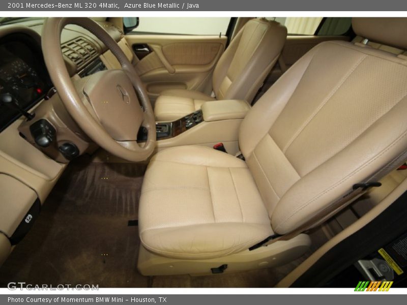 Azure Blue Metallic / Java 2001 Mercedes-Benz ML 320 4Matic