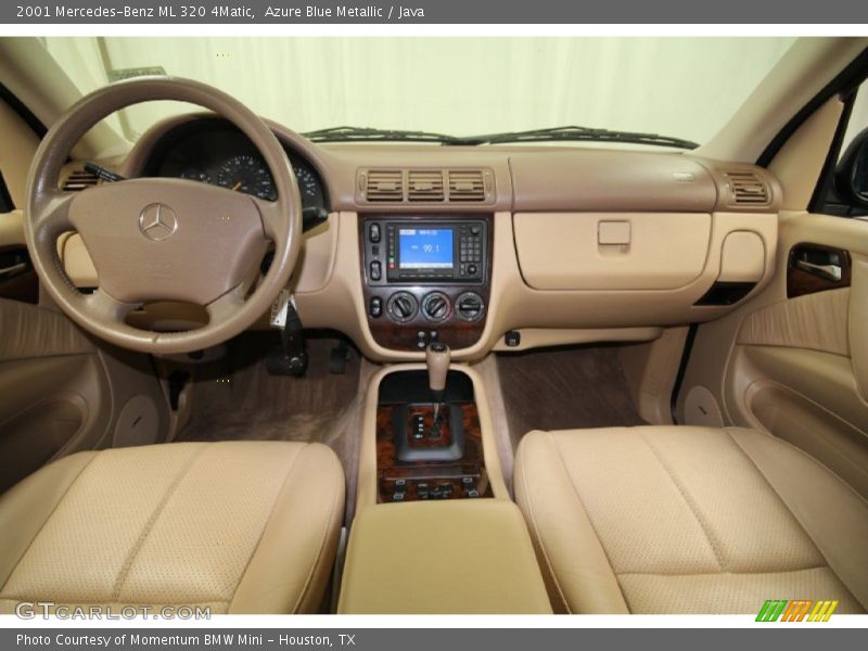 Azure Blue Metallic / Java 2001 Mercedes-Benz ML 320 4Matic