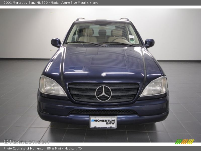 Azure Blue Metallic / Java 2001 Mercedes-Benz ML 320 4Matic