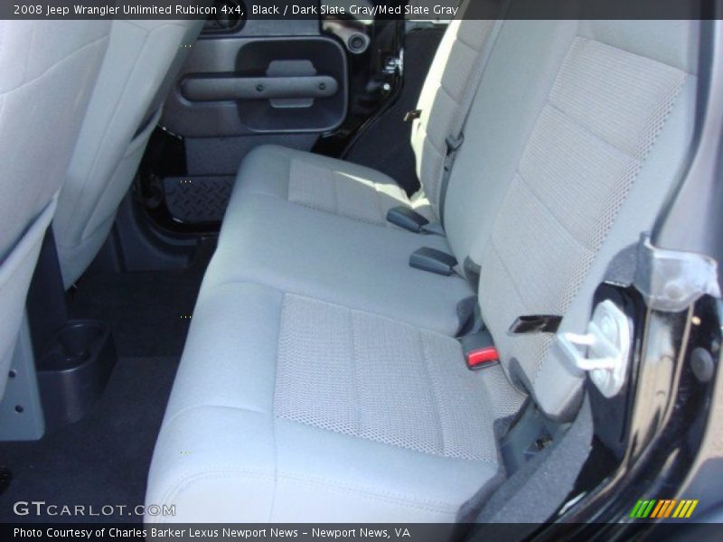 Black / Dark Slate Gray/Med Slate Gray 2008 Jeep Wrangler Unlimited Rubicon 4x4