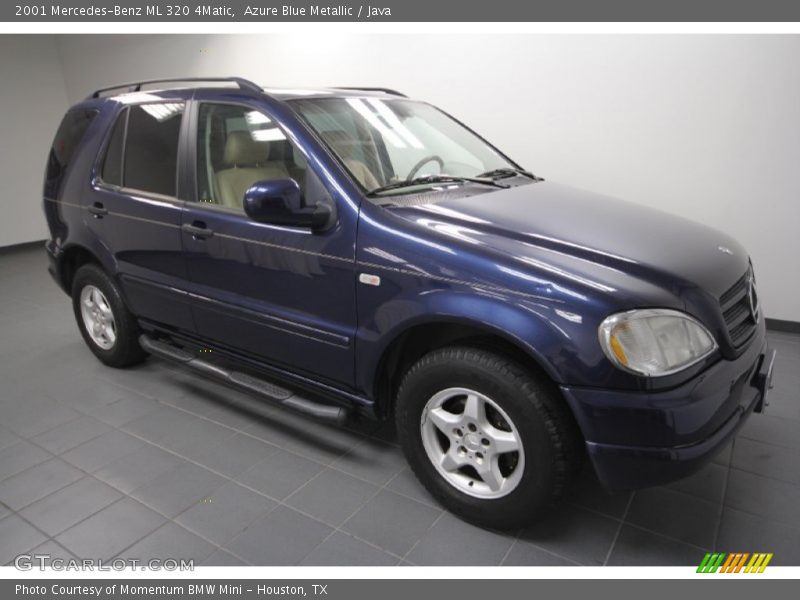 Azure Blue Metallic / Java 2001 Mercedes-Benz ML 320 4Matic