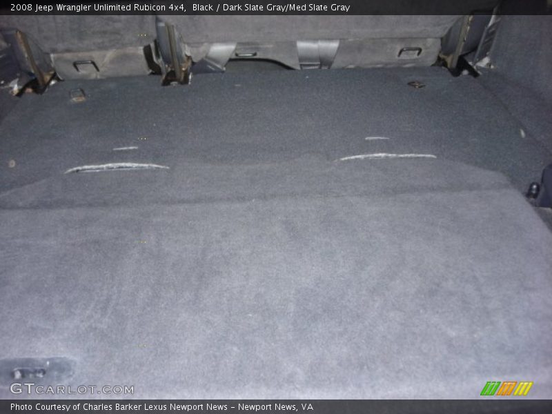 Black / Dark Slate Gray/Med Slate Gray 2008 Jeep Wrangler Unlimited Rubicon 4x4