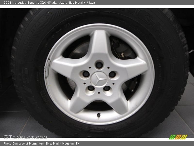 Azure Blue Metallic / Java 2001 Mercedes-Benz ML 320 4Matic