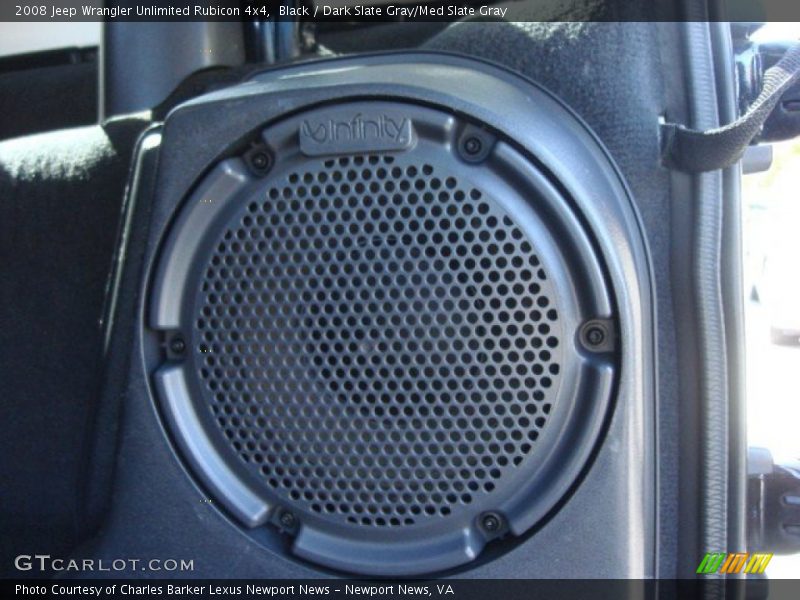 Black / Dark Slate Gray/Med Slate Gray 2008 Jeep Wrangler Unlimited Rubicon 4x4