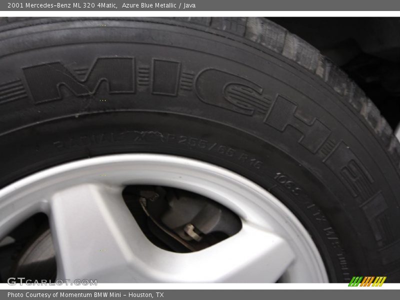Azure Blue Metallic / Java 2001 Mercedes-Benz ML 320 4Matic