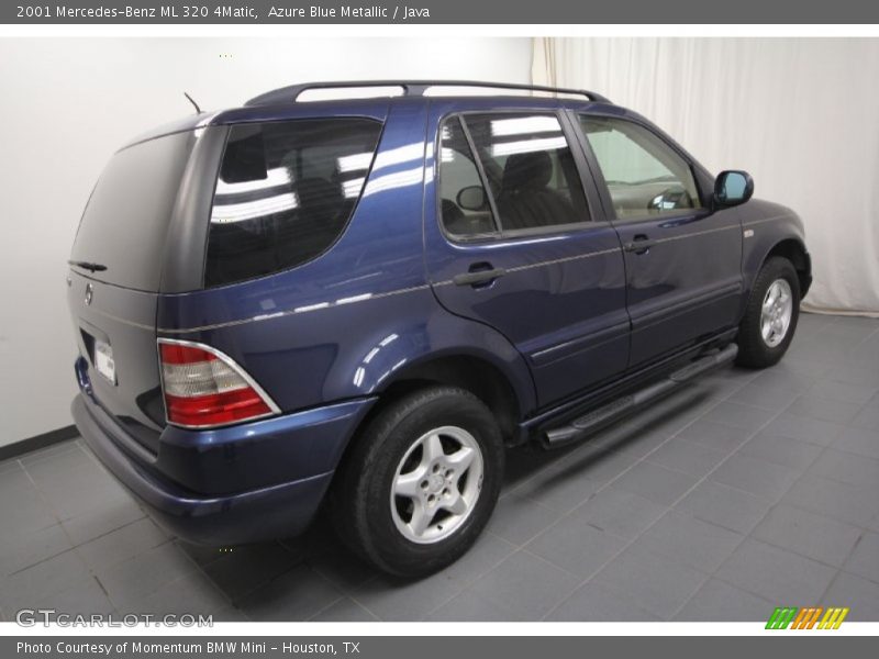 Azure Blue Metallic / Java 2001 Mercedes-Benz ML 320 4Matic