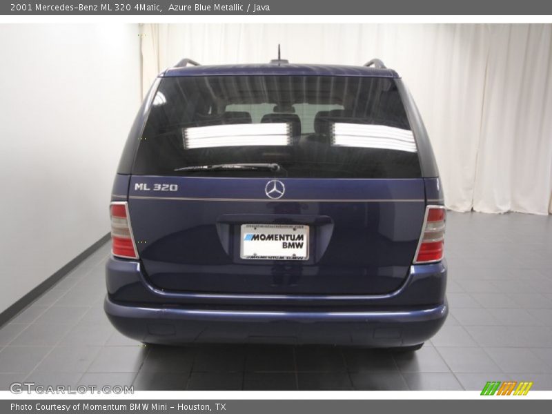 Azure Blue Metallic / Java 2001 Mercedes-Benz ML 320 4Matic