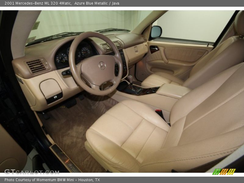 Azure Blue Metallic / Java 2001 Mercedes-Benz ML 320 4Matic