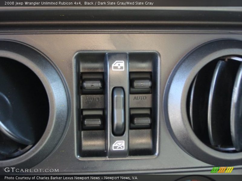 Black / Dark Slate Gray/Med Slate Gray 2008 Jeep Wrangler Unlimited Rubicon 4x4