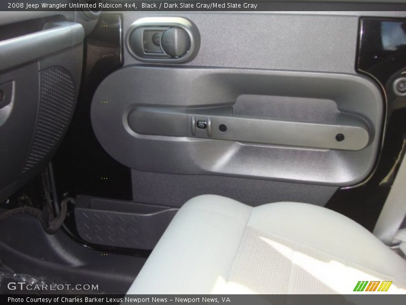 Black / Dark Slate Gray/Med Slate Gray 2008 Jeep Wrangler Unlimited Rubicon 4x4