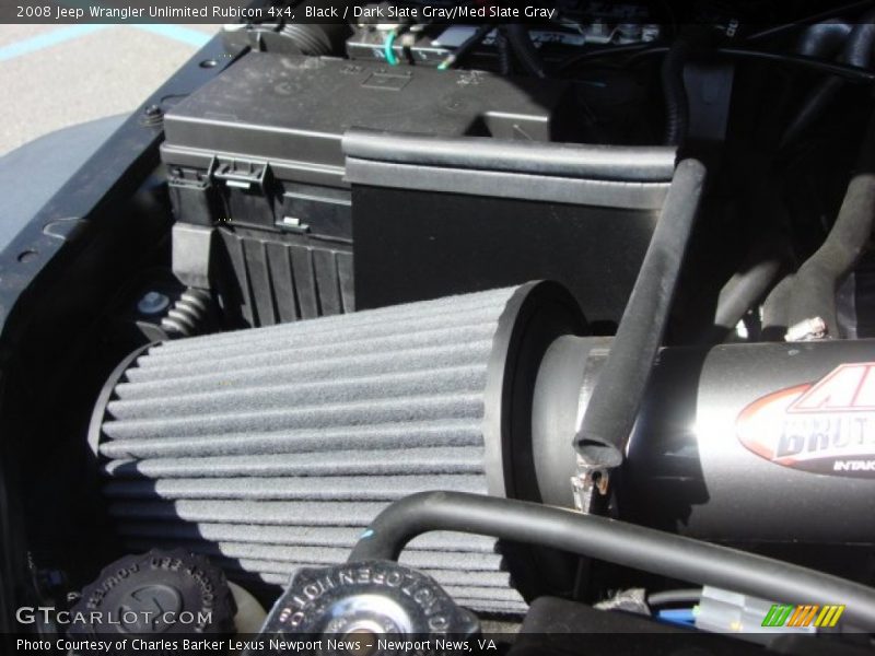 Black / Dark Slate Gray/Med Slate Gray 2008 Jeep Wrangler Unlimited Rubicon 4x4