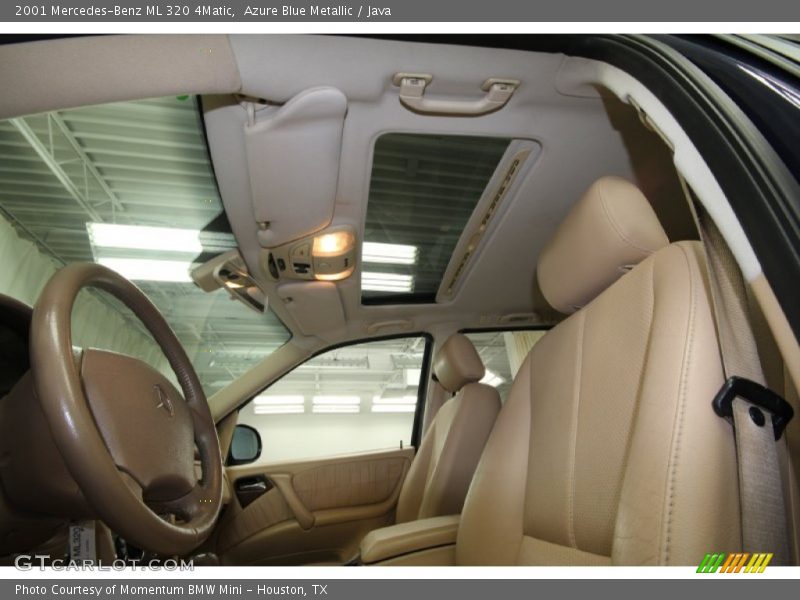 Azure Blue Metallic / Java 2001 Mercedes-Benz ML 320 4Matic