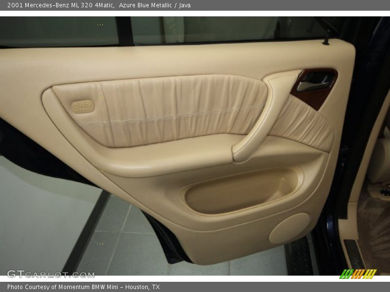 Azure Blue Metallic / Java 2001 Mercedes-Benz ML 320 4Matic